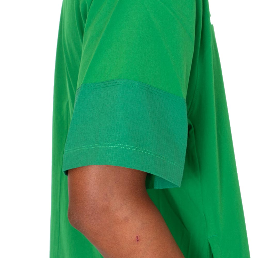 Classic Oregon O, Nike, Green, Coat/Jacket, Polyester Blend, Men, Coaches, Water Repellent, Taffeta, Sideline, Pullover, Short sleeve, 883780